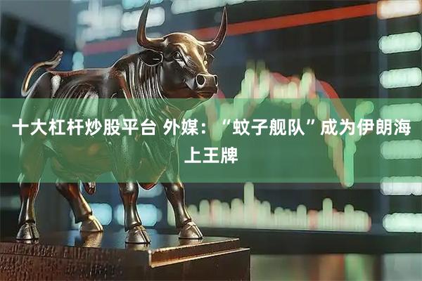 十大杠杆炒股平台 外媒：“蚊子舰队”成为伊朗海上王牌